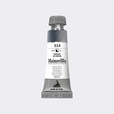 MaimeriBlu 12ml Watercolor- Paynes Grey