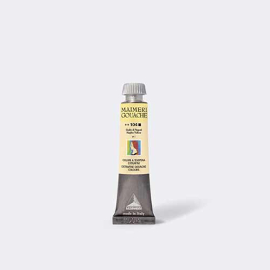 MaimeriBlu 20ml Gouache- Naples Yellow