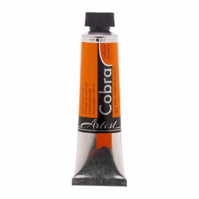 Cobra Artist Oil Paint- Cadmium Orange - 40ml
