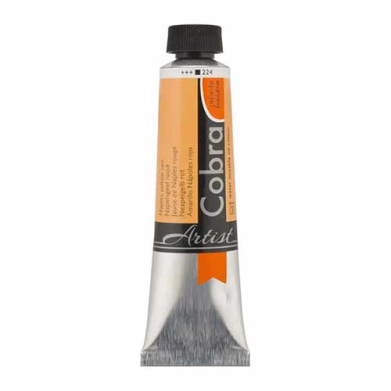 Cobra Artist Oil Paint- Naples Yellow Red - 40ml