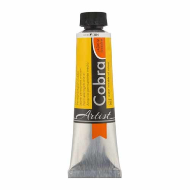 Cobra Artist Oil Paint- Permanent Yellow Medium - 40ml