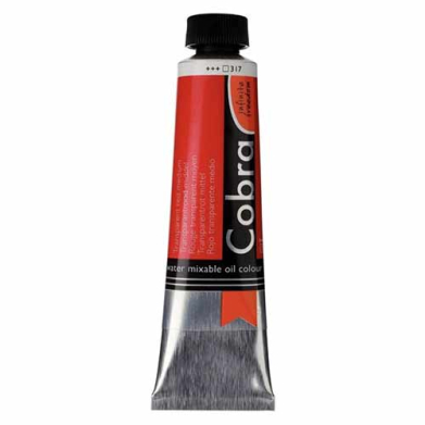 Cobra Artist Oil Paint- Transparent Red Medium - 40ml