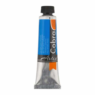 Cobra Artist Oil Paint- Cerulean Blue Thalo - 40ml