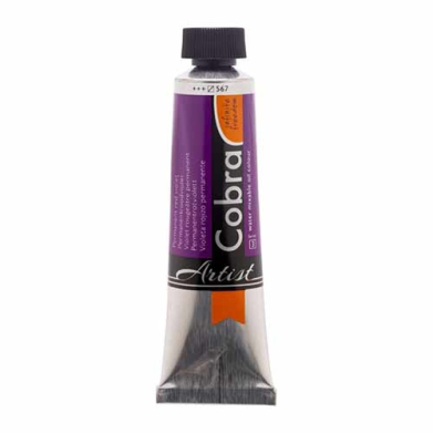 Cobra Artist Oil Paint- Permanent Red Violet - 40ml
