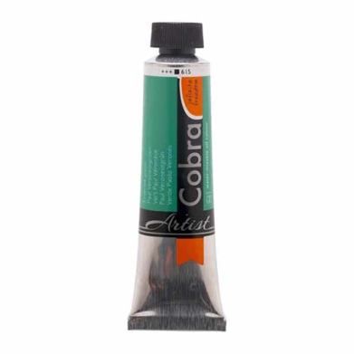 Cobra Artist Oil Paint- Emerald Green - 40ml
