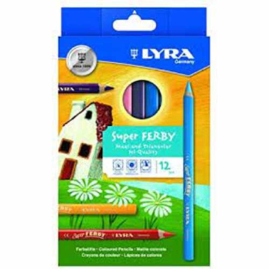 Lyra Super Ferby Colored Pencils- 12ct  L3721120