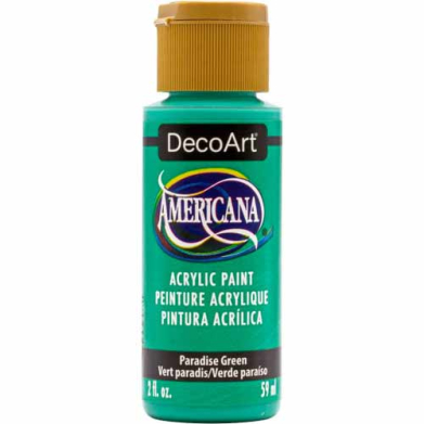 DecoArt Americana Acrylic Paint - (2oz/59ml) Paradise Green