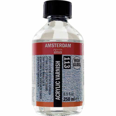 Amsterdam Acrylic High Gloss Varnish- 250ml