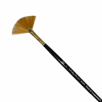 Kolinski Elite Synthetic Sable Fan- #4