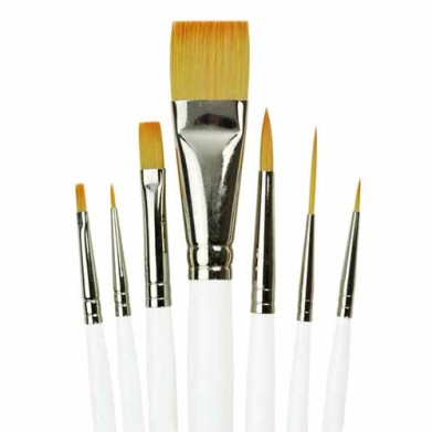 Royal Gold Golden Taklon Beginner Set- 7pc