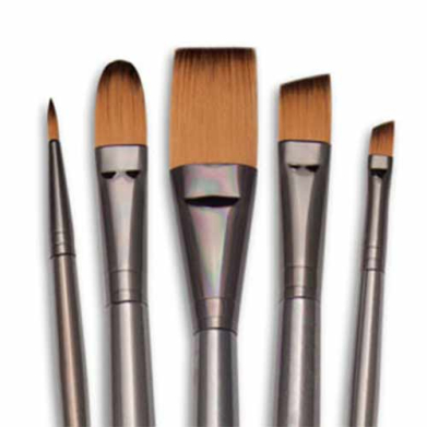 Royal Langnickel Zen LH Flat Variety Set- 5pc