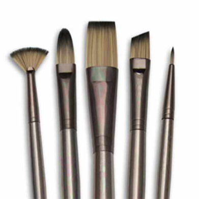 Royal Langnickel Zen LH Flat Variety Set- 5pc