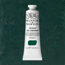Winsor & Newton Artists' Oil Colour Paint - (1.25oz/37ml) Chromite Green