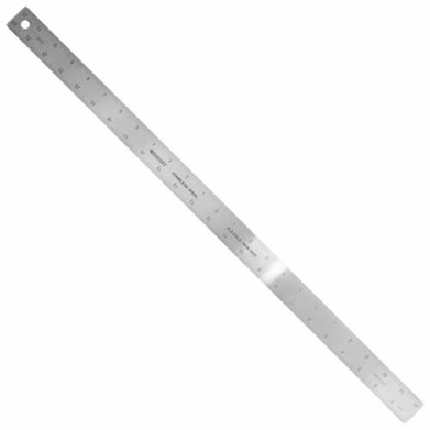 Westcott Stainless Steel Zero Center Ruler- 24"