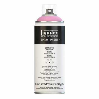 Liquitex Professional Spray Paint - (13.53oz/400ml) Quinacridone Magenta 6