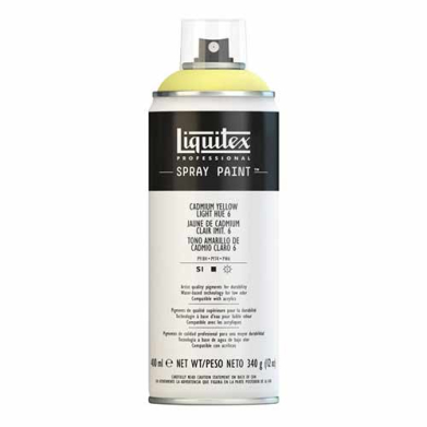 Liquitex Professional Spray Paint - (13.53oz/400ml) Cad Yellow Light Hue 6