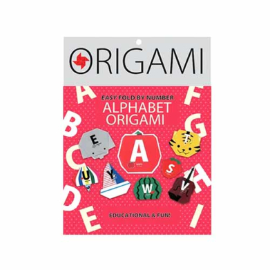 Yasutomo Origami Paper 5 7/8" -  (30 Sheets) Alphabet