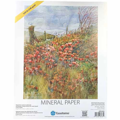 Mineral Paper Pad 240gsm- 11"x14" (20shts)