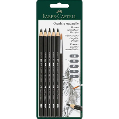 Graphite Aquarelle Blistercard- 5ct