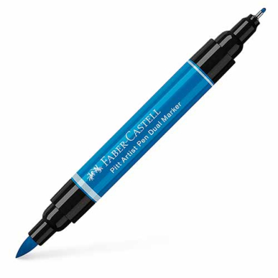 Faber Castell Pitt Artist Dual Marker India Ink- Phthalo Blue  FC162110