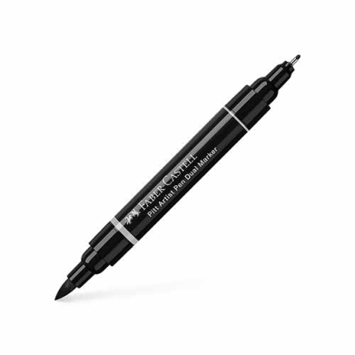 Faber Castell Pitt Artist Dual Marker India Ink- Black  FC162199