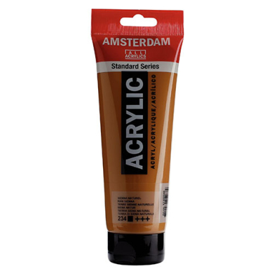 Royal Talens Amsterdam Acrylic Paint - (250ml) Raw Sienna