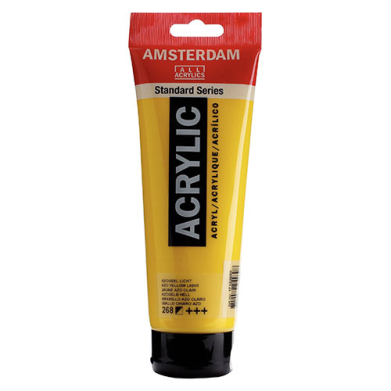 Royal Talens Amsterdam Acrylic Paint - (250ml) Azo Yellow Light