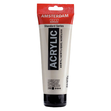 Royal Talens Amsterdam Acrylic Paint - (250ml) Titanium Buff Deep