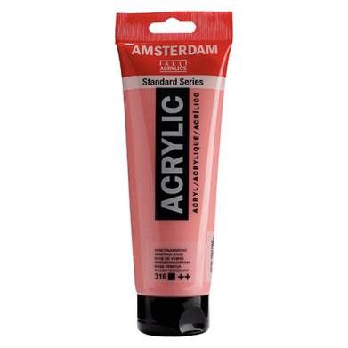 Royal Talens Amsterdam Acrylic Paint - (250ml) Venetian Rose