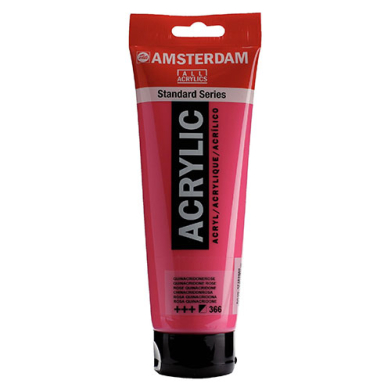 Royal Talens Amsterdam Acrylic Paint - (250ml) Quinacridone Rose