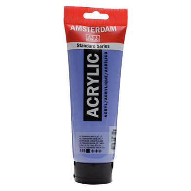 Royal Talens Amsterdam Acrylic Paint - (250ml) Ultramarine Violet Light
