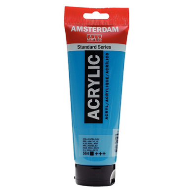 Royal Talens Amsterdam Acrylic Paint - (250ml) Brilliant Blue
