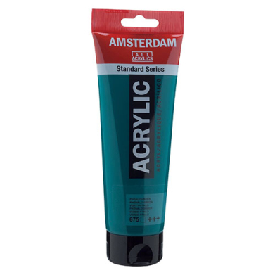 Royal Talens Amsterdam Acrylic Paint - (250ml) Phthalo Green