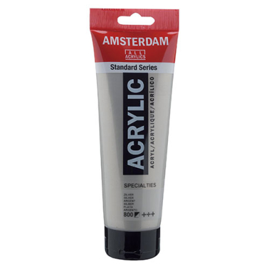 Royal Talens Amsterdam Acrylic Paint - (250ml) Silver
