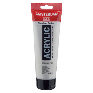 Royal Talens Amsterdam Acrylic Paint - (250ml) Pearl White