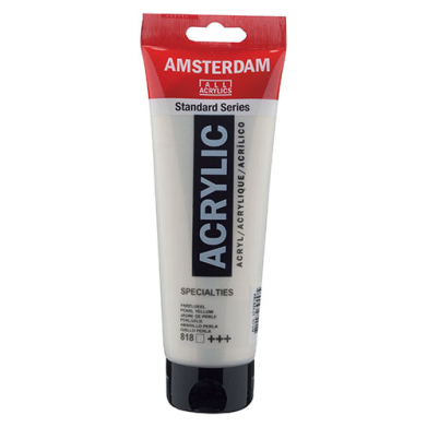 Royal Talens Amsterdam Acrylic Paint - (250ml) Pearl Yellow