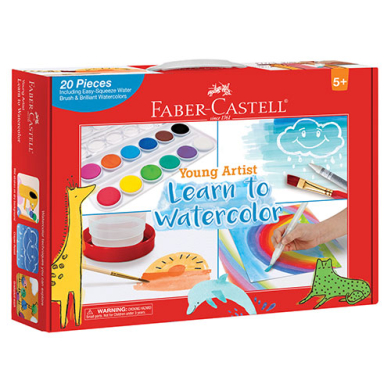 Faber Castell Young Artist's Learn To Watercolor  FC14332