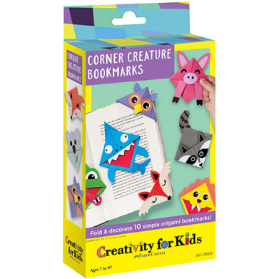 Faber Castell Creativity for Kids Corner Creature Bookmarks  FC6129000