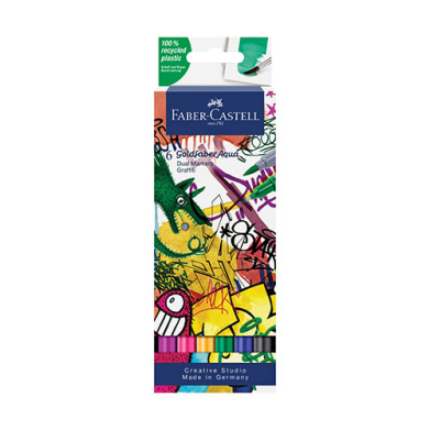 Goldfaber Aqua Dual Marker Set- 6ct (Graffitti)
