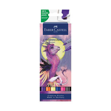 Goldfaber Aqua Dual Marker Set- 6ct (Fantasy)