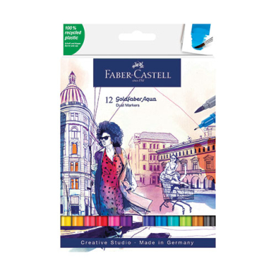 Goldfaber Aqua Dual Marker Set- 12ct