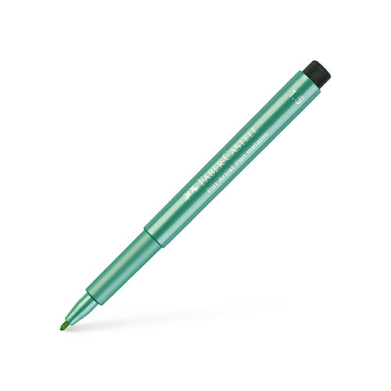Pitt Artist Pen Metallic- Green (292, 1.5 Nib)