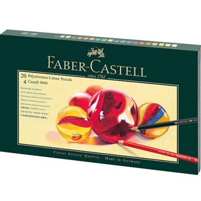 Polychromos Artist Color Pencil Mixed Media Gift Box- 26ct