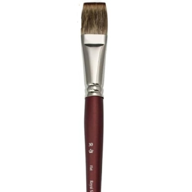 30 Royal Sabletek Short Handle Flat