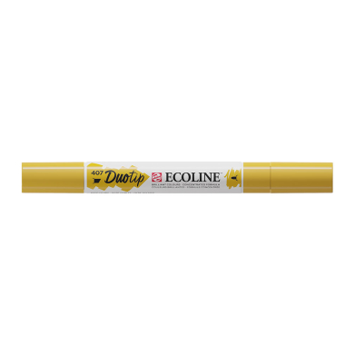 Ecoline Duotip Watercolor Marker - Deep Ochre 407