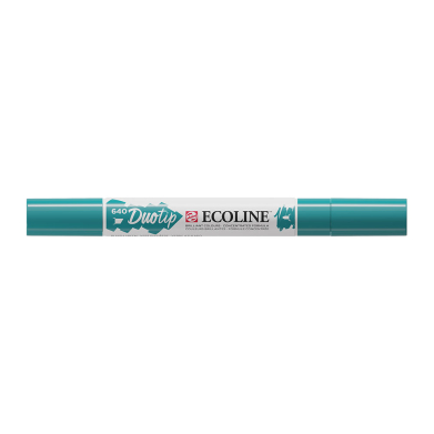 Ecoline Duotip Watercolor Marker - Bluish Green 640