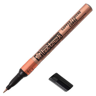 Sakura Pen-Touch Extra Fine Paint Marker - Copper, 0.7mm 41103