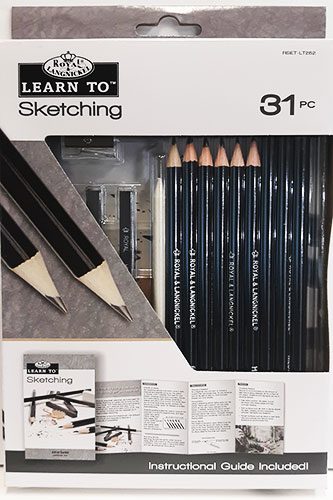 Royal Langnickel Essentials Learn to Sketching Art Set- 31pc RSET-LT252