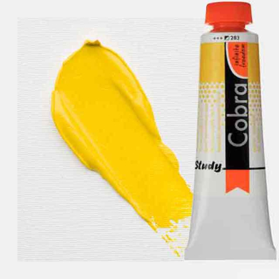 Royal Talens Cobra Study Water Mixable Oil Paint 40ml Permanent Yellow Light 283 - RT25052830
