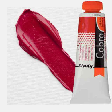 Royal Talens Cobra Study Water Mixable Oil Paint 40ml  Primary Magenta 369 - RT25053690
